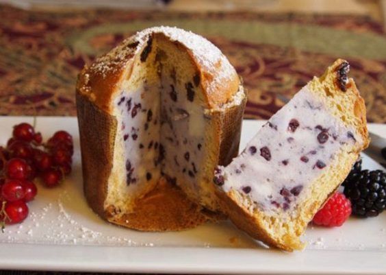 Opções culinárias com panetone