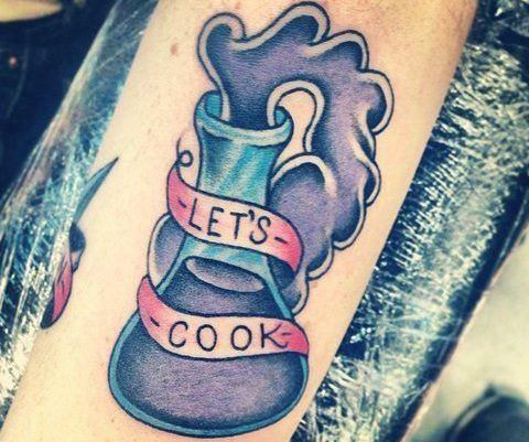 Opções de tatuagens para quem adora cozinhar