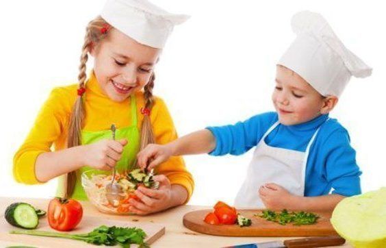 Como cozinhar para crianças
