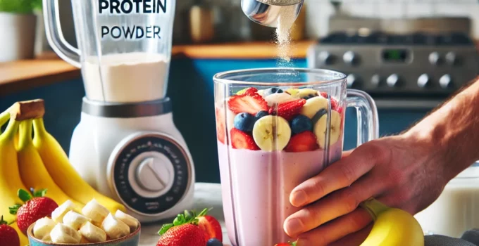 Vitamina com Whey Protein