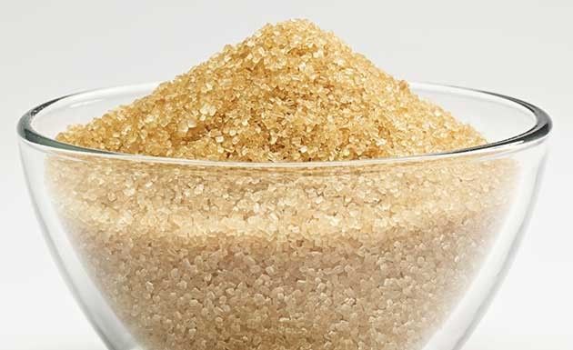 açúcar demerara