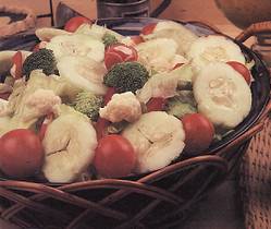 Salada de laranja e espinafre