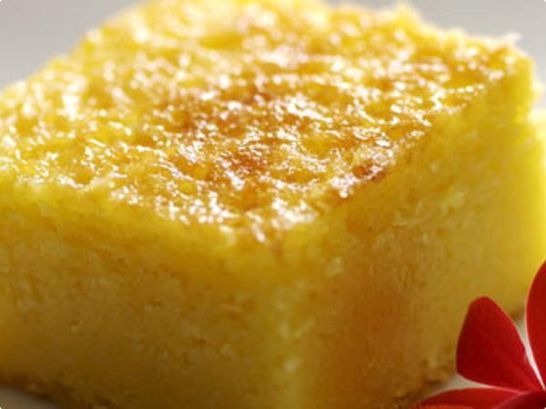 Bolo de farinha de milho