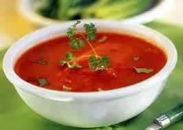 Sopa cremosa de tomate