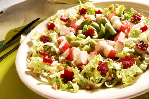 Saladas e Legumes
