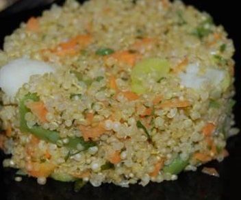 Quinoa com legumes