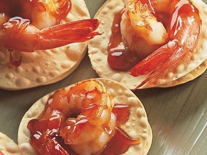 Camarão grelhado aperitivo