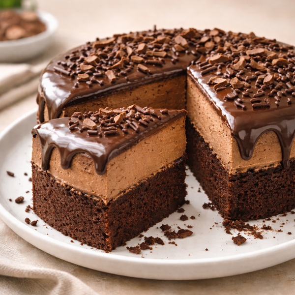 Bolo Chocolate Mousse