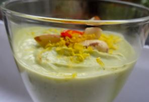Sopa Fria de Abacate
