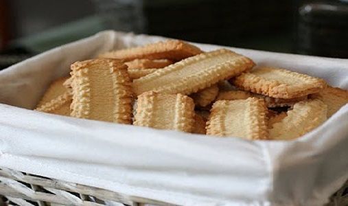 Biscoitos de Manteiga para Lanche