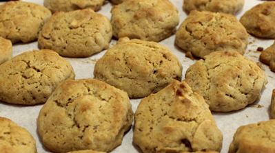 Cookies de Amêndoas e Pimenta Síria