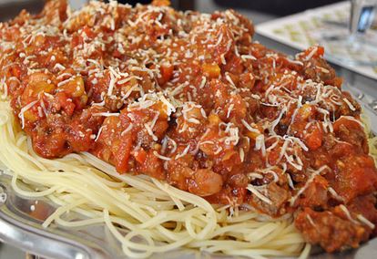 Spaghetti com Chili