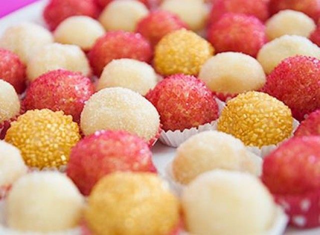 Docinhos Coloridos com Uva