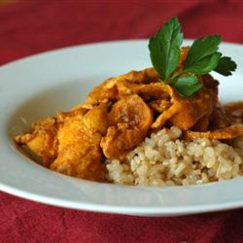 Curry de galinha indiano