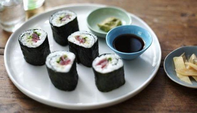 Sushi maki rápido e fácil
