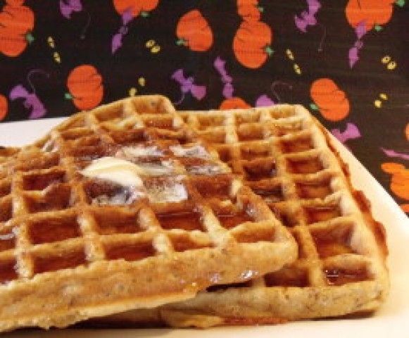Waffles de Haloween