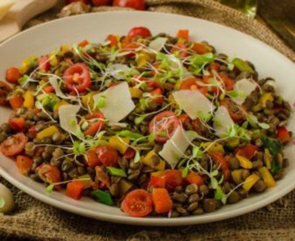 Salada de lentilha