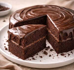 Bolo de chocolate de liquidificador